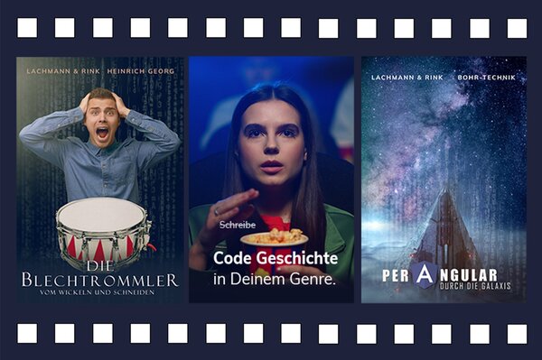 Besteller-Plakate Code Geschichte in Deinem Genre