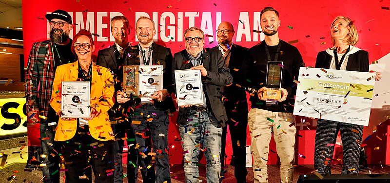 Auszeichnung der sol.IT-Award Gewinner 