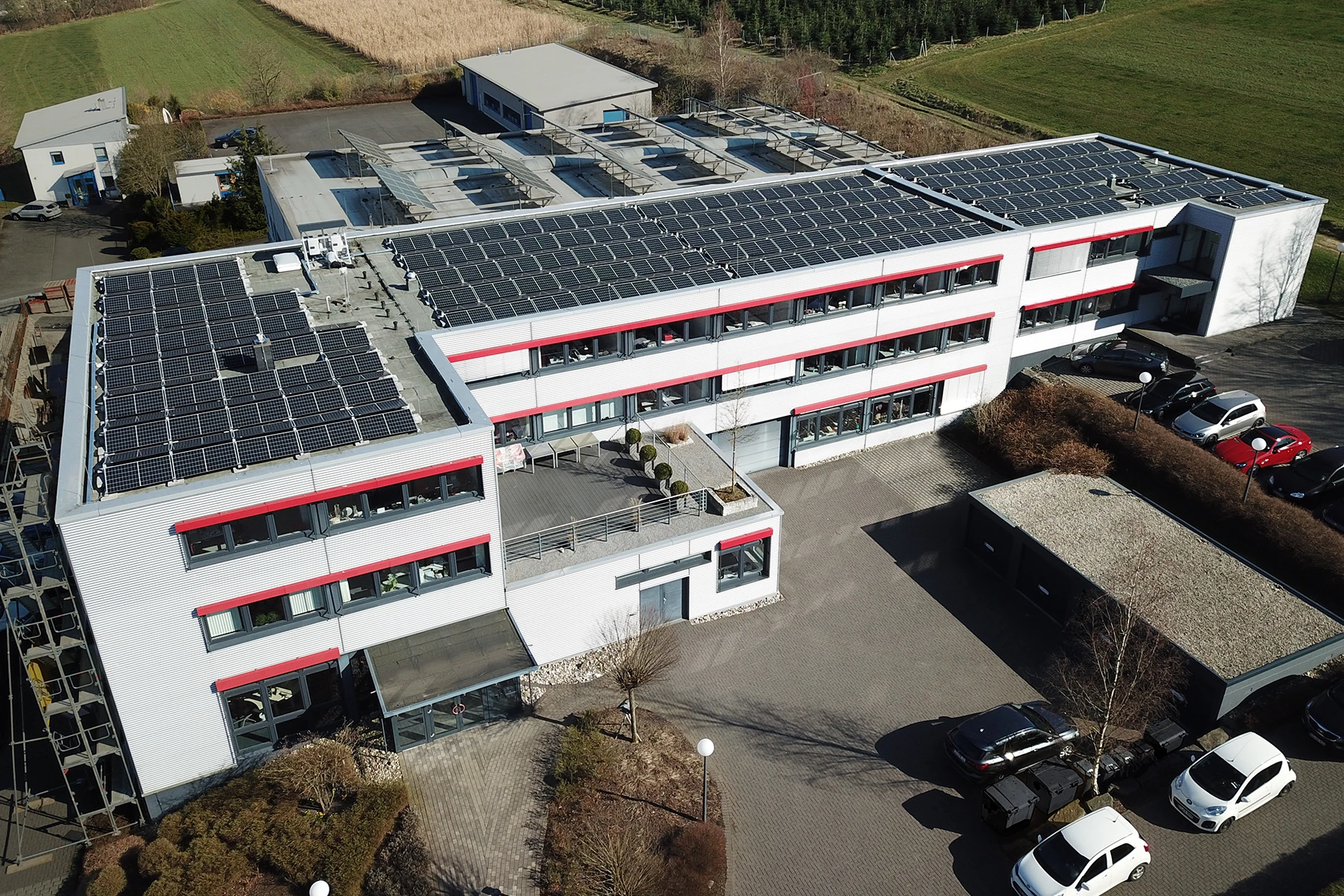 Photovoltaik-Anlage bei L&R